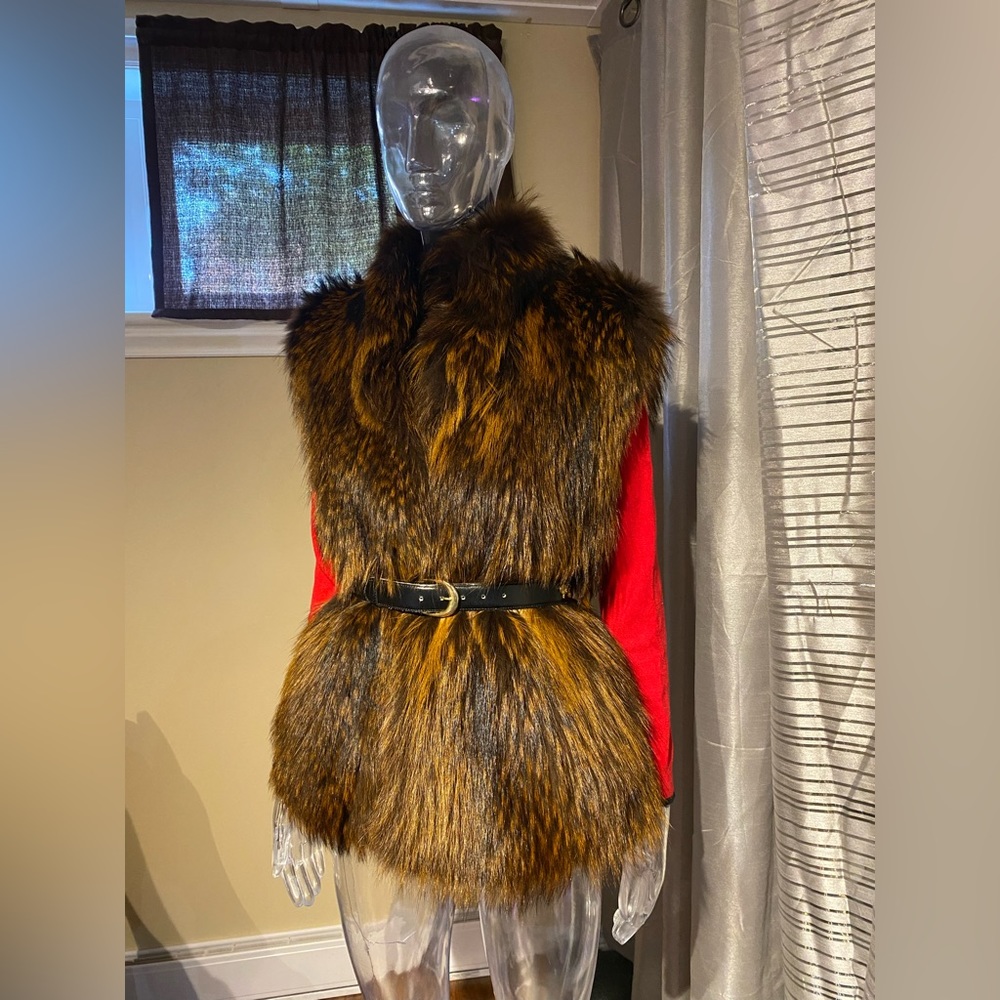 Tanuki fur vest